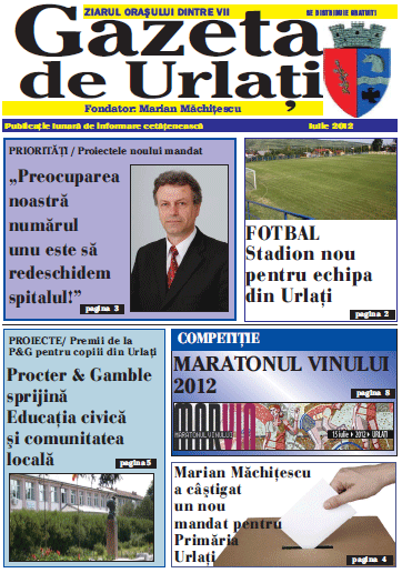 Gazeta de Urlati editia iulie 2012